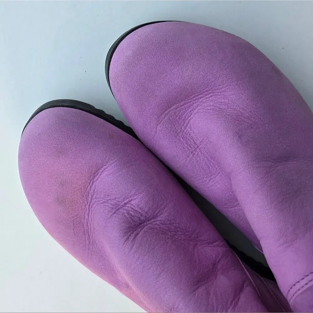 Arche Sherpskin Lavender Baokow Winter Boots Size 39 Size 8